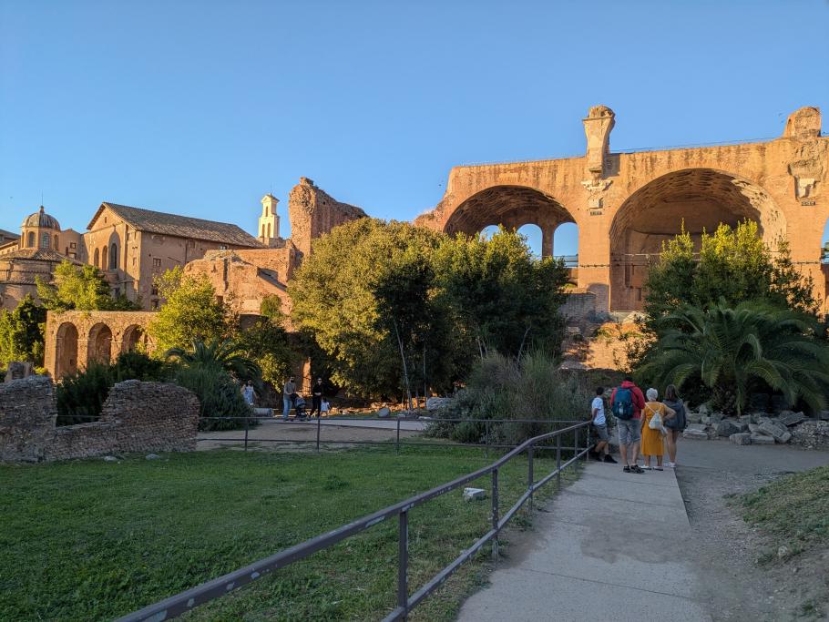 Die Abendsonne ist perfekt zum fotografieren