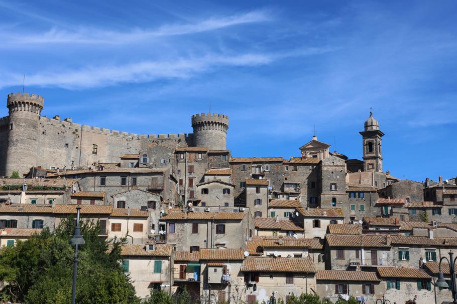 Die Burg von Bracciano ist einer der am besten erhaltenen in Italien