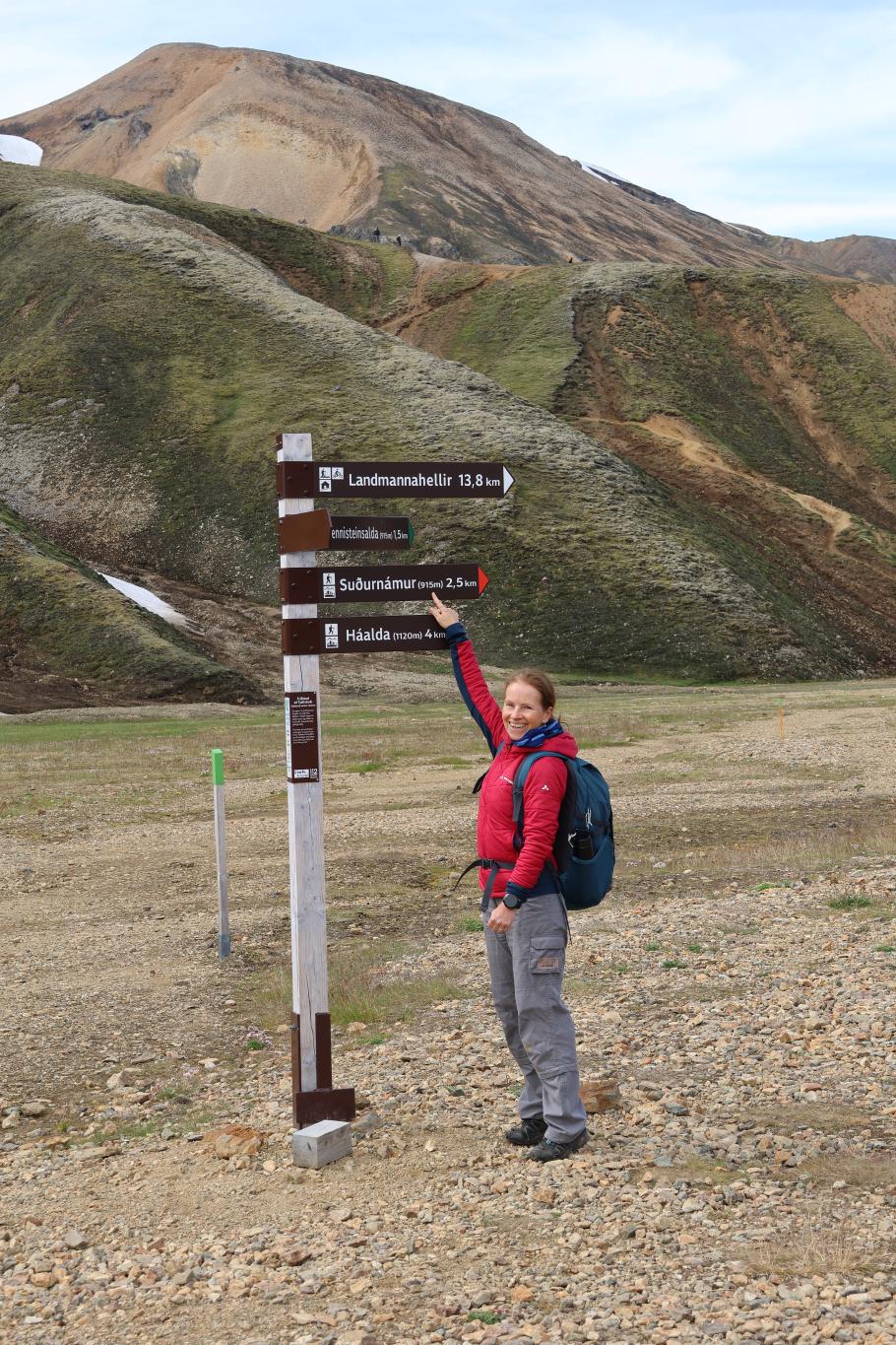Dort wird der höchste Punkt unserer Route sein
