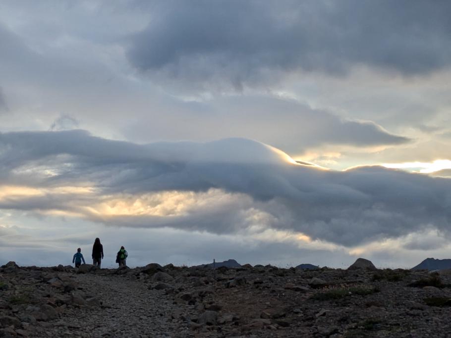 Rückweg zum Camper