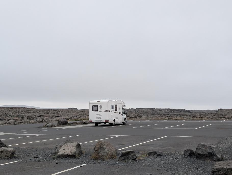 Endlich zurück am Camper