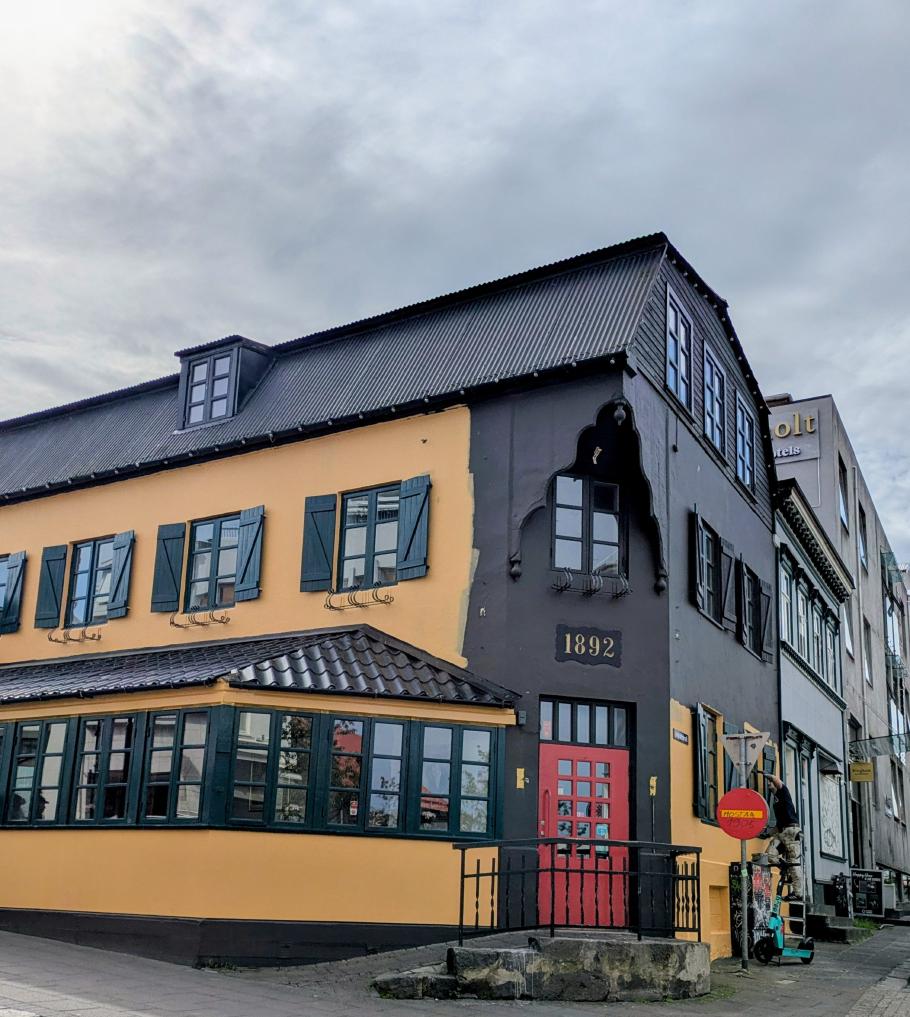 Die historischen Gebäude haben viel Charme