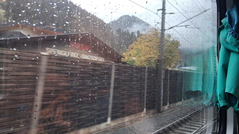 Den Regen werden wir spätestens am Brennerpass hinter uns lassen