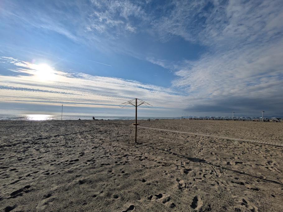 Strand satt